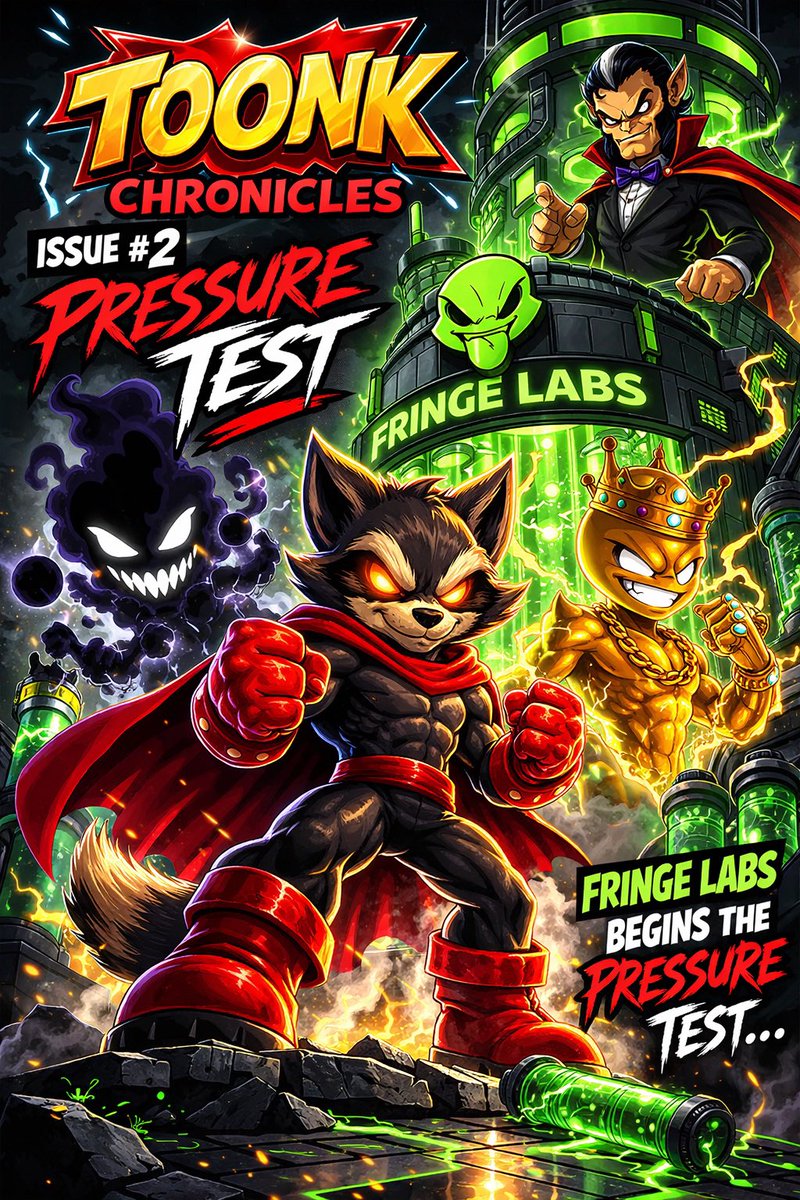 TOONK Chronicles Issue #2 - Pressure Test